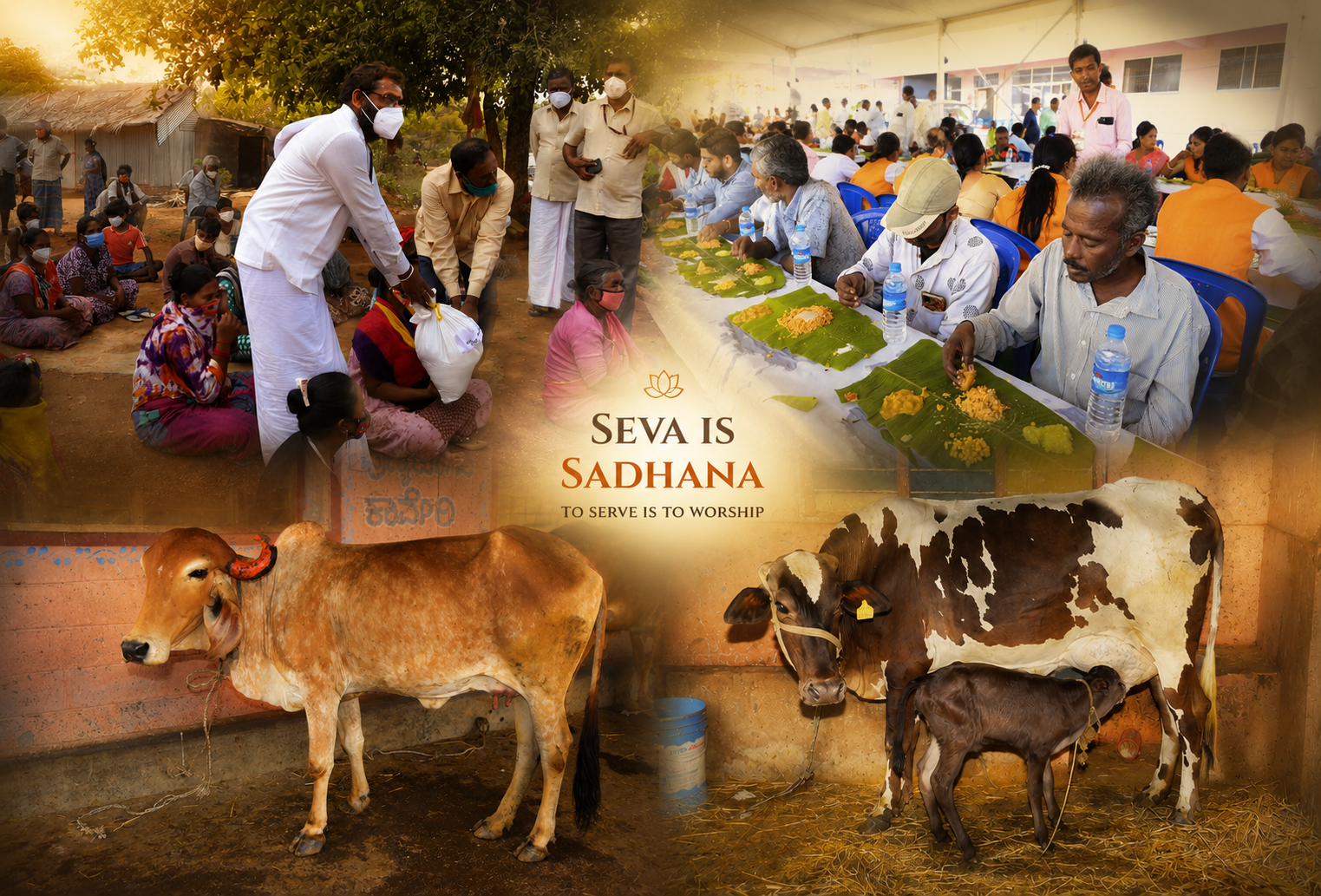 Seva - Service to the Ashrama
